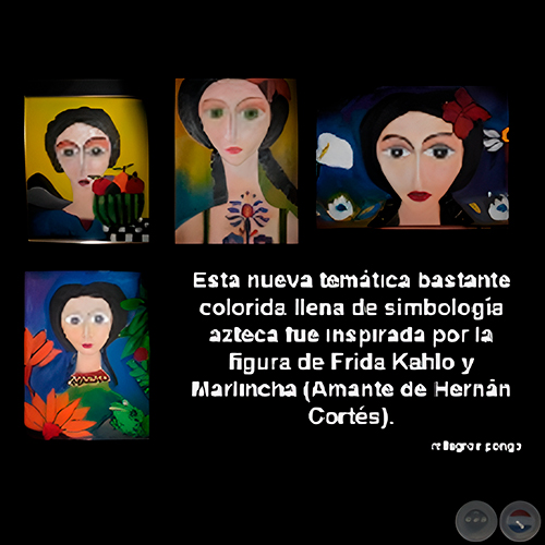 OBRAS SOBRE MUJERES MEXICANAS - Obra de Milagros Pongo