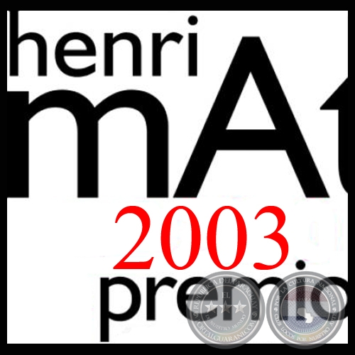 PREMIO HENRI MATISSE 2003 - CARNET A LA CITI (Instalación de ENRIQUE ESPÍNOLA)