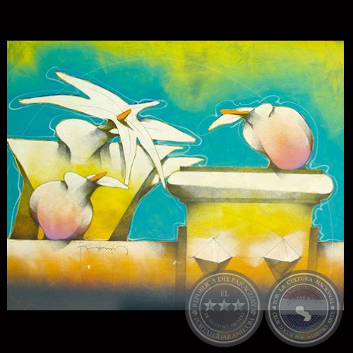 CAPITEL DE FRUTAS, 1995 - Obra de FÉLIX TORANZOS