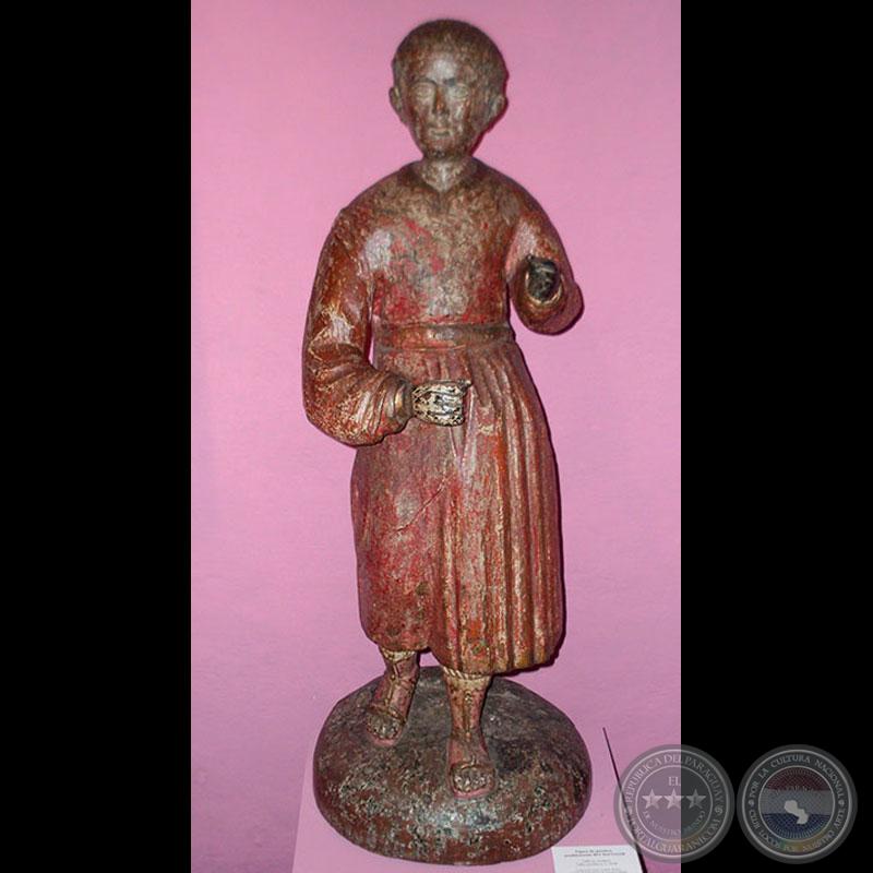 FIGURA DE PESEBRE, POSIBLEMENTE REY BALTASAR - COLECCIÓN JUAN DUARTE BURRÓ