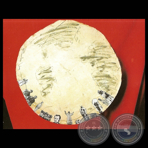 SIN TÍTULO - HOMENAJE A JUAN PABLO II, 1998 - Obra de ROBERTO VERA