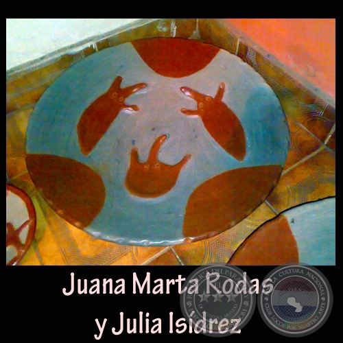 ESCULTURAS EN CERÁMICA, 2009 - Obras de JUANA MARTA RODAS y JULIA ISÍDREZ