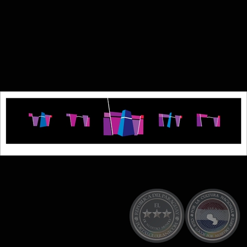 OBRA Nº 11 - DesFragmentación Movimiento VIII C -  Artista: GUSTAVO RODRÍGUEZ JARA - Año 2009