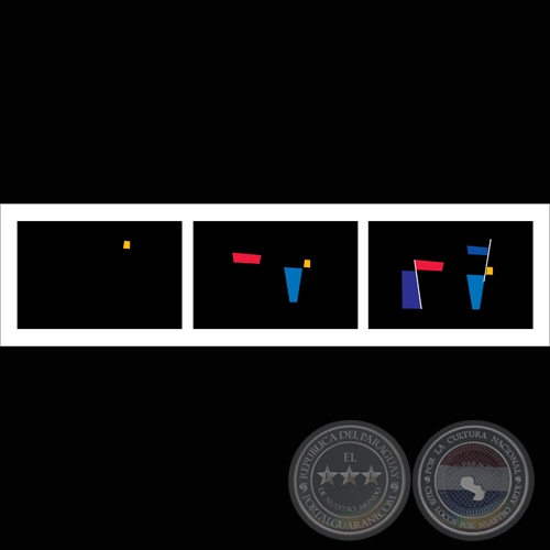 OBRA Nº 22 - DesFragmentación en Movimientos / Síptico - Artista: GUSTAVO RODRÍGUEZ JARA - Año 2009
