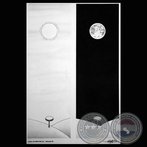 Misiones IV (Serie: Recuerdos del Paraguay) - Obra de Gustavo Rodríguez Jara