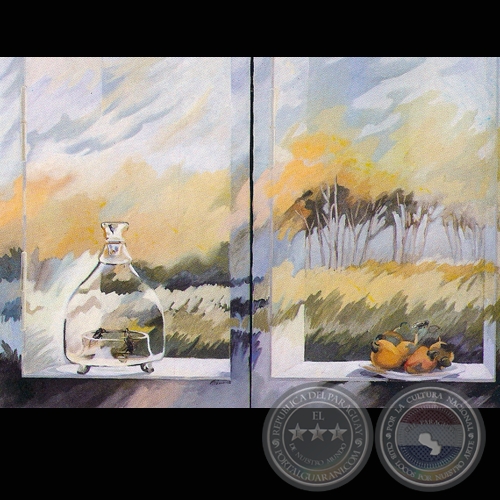 DES-PAISAJE, 1981 - Óleo de SUSANA ROMERO