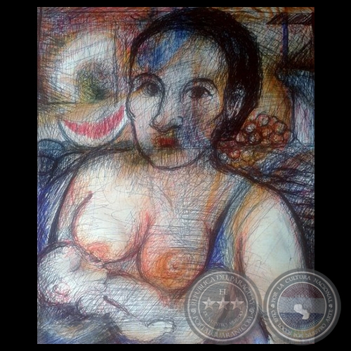 MATERNIDAD - Obra de SELMO MARTÍNEZ