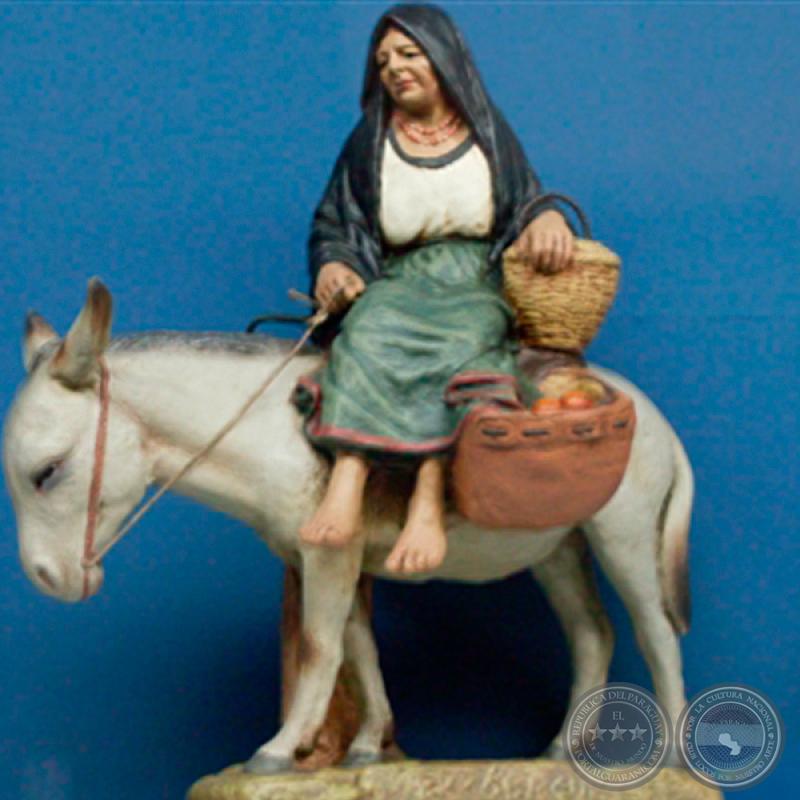 RECÓVAGUI - Estatuilla de barro cocido de SERAFIN MARSAL