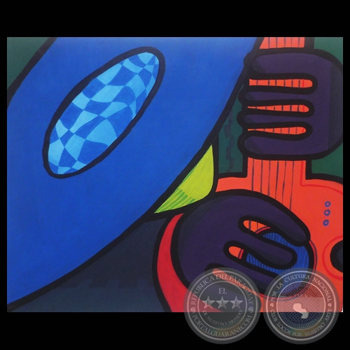 HOMENAJE, ... UN TRIBUTO AL MÚSICO Y AL COLOR - Obras de SERGIO OCAMPOS DETTEZ