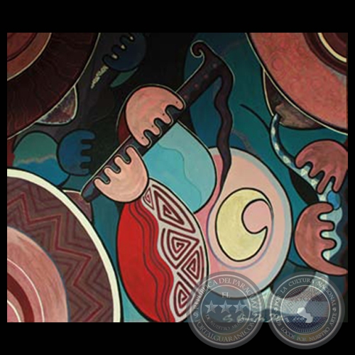 HOMENAJE, ... UN TRIBUTO AL MÚSICO Y AL COLOR - Obras de SERGIO OCAMPOS DETTEZ