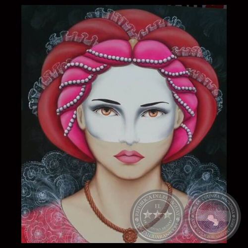 SERIE DAMAS, 2014 - Acrílicos de CRISTINA PAOLI