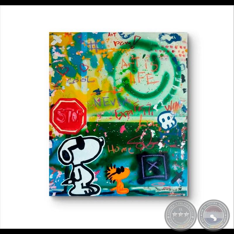 Snoopy - Obra de Lucio Miranda