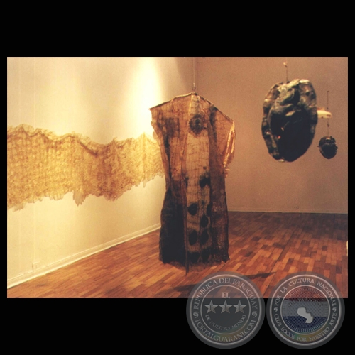 SOBRE CÁSCARAS, PIRECAS Y OTRAS HIERBAS - Instalación de CARLO SPATUZZA - Año 1999
