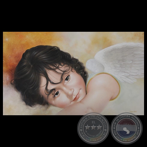 SUEÑO ANGELICAL, 2013 - Óleo de EUGENIA ORTIGOZA