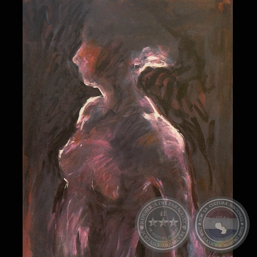 DESNUDO, 1990 - Acrílico de SUSANA ROMERO