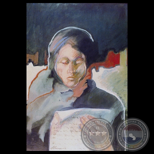 LA CARTA, 1983 - Óleo de SUSANA SALERNO
