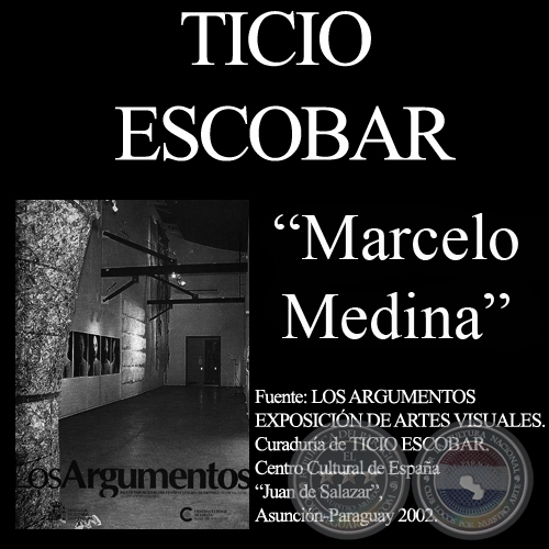 DÍPTICO, 2001 - MARCELO MEDINA - Comentario de TICIO ESCOBAR
