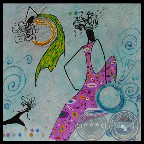 LA DANSE DU CIEL - Colección HUELLAS DE LA VIDA - Obra de VANESSA TIO-GROSET