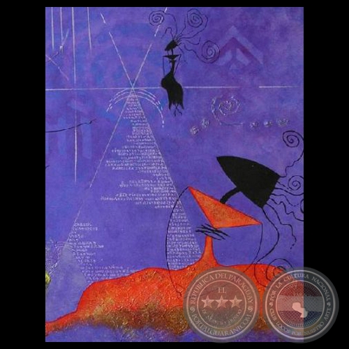 LA DANSE A L’ÁUBE - Colección HUELLAS DE LA VIDA - Acrílico de VANESSA TIO-GROSET 