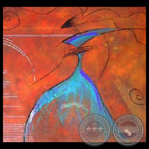 L ARRIVÉE - Colección HUELLAS DE LA VIDA - Acrílico de VANESSA TIO-GROSET 