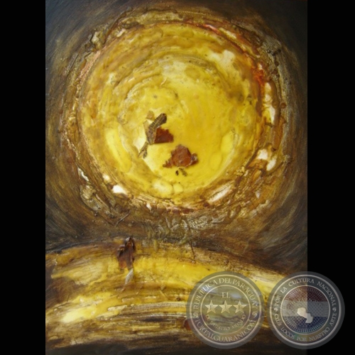 PROCESO I, 2007 - Técnica encáustica de ALICIA VEGA