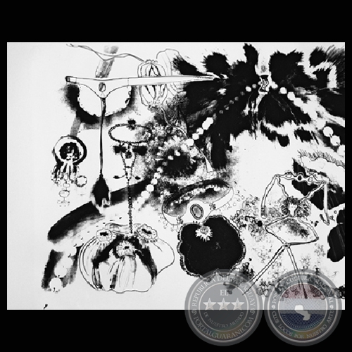 O.T., 2007 - Lithografie vom Stein - PATRICIA WICH