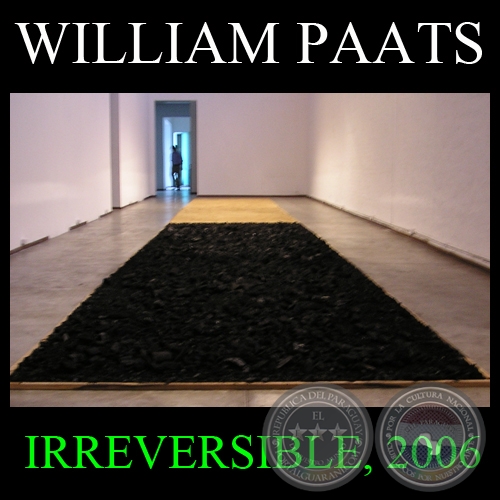 IRREVERSIBLE, 2006 - Instalación de WILLIAM PAATS