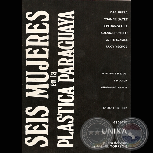 SEIS MUJERES EN LA PLÁSTICA PARAGUAYA - Obra de SUSANA ROMERO