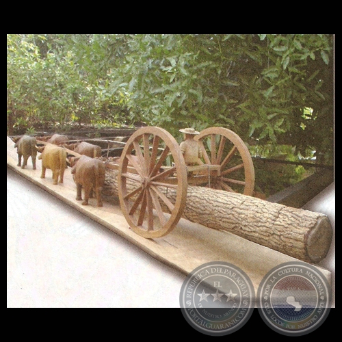 CARRERO - Escultura de madera de ZENÓN PÁEZ