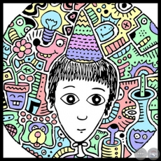 FELIZ CUMPLEAÑOS MIRTLE - Ilustración de Guillermo Goony