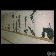 TRAYECTORIA HUMANA DEL HOMBRE, 1985 - Mural de HUGO PISTILLI