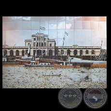 FACHADA DE LA ADUANA - Obra de Adela LLedó - Año 1987