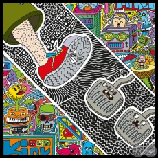 COVER ART FOR KICK THE CLUTCH - Ilustración de Guillermo Goony