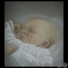 ESTUDIO, 2011 - Tiza pastel sobre papel cansón color de GLORIA VALLE