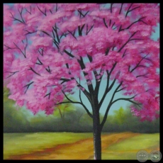 LAPACHO ROSADO - Óleo de NORMA BÜTTNER