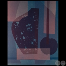 ABSTRACTO - Grabado Serigráfico de EDITH JIMÉNEZ