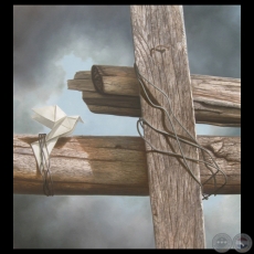 LA CAUTIVA, 2012 - Óleo sobre lienzo de ADRIANA VILLAGRA