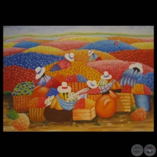 FLORISTAS DEL ALTIPLANO, 2009 - Obra BEATRIZ FERREIRA DE GREENWOOD