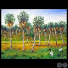 KARANDAY CON TUJUJUS, 2004 - Obra BEATRIZ FERREIRA DE GREENWOOD