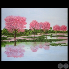 PANTANAL INUNDADO, 2001 - Obra BEATRIZ FERREIRA DE GREENWOOD