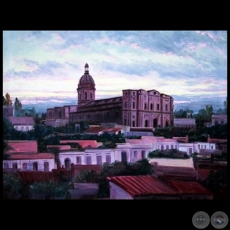 CATEDRAL DE ASUNCIN - Obra de HCTOR DA PONTE - Coleccin GRUPO LIEBIG