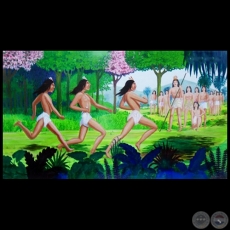 CORRIDAS DE INDIOS - Obra de JOSÉ LATERZA PARODI