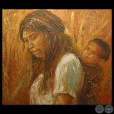 HOMENAJE A LA MUJER PARAGUAYA, 2012 - Obra de CRISTINA CABAÑAS