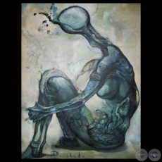 H20, 2010 - Óleo de Manuel Escobedo