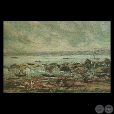 INUNDACIÓN, 1953 (Óleo de IGNACIO NÚÑEZ SOLER)