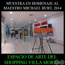MUESTRA EN HOMENAJE AL MAESTRO MICHAEL BURT, 2014 - Muestra Colectiva de OSVALDO ALBERT
