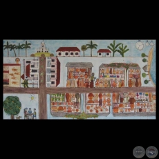 POTTERY STANDS IN AREGUÁ, 2007 - Obra de Miriam Rudolph