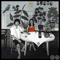 THE PORCH (LA VERANDA), 2011 - Grabado al aguafuerte de Miriam Rudolph