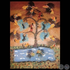 DIBUJOS DE ÓGWA FLORES BALBUENA - Fuente: EL ORIGEN DE LA PINTURA