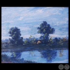 PAISAJE CELESTE - Obra: ROBERTO HOLDEN JARA